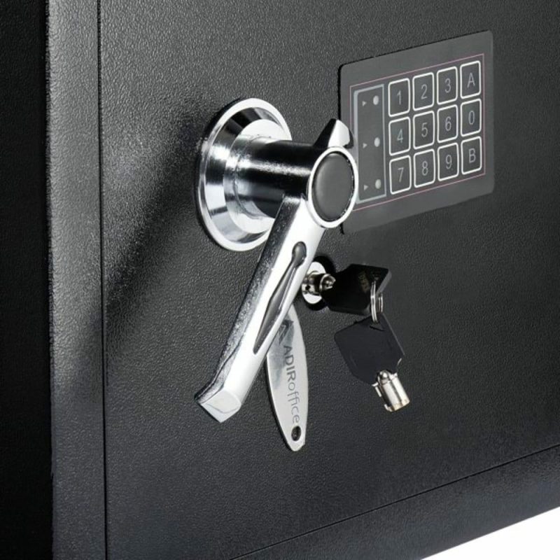 1.1 Cu. Ft. Steel Digital Depository Safe W/digital Keypad Black