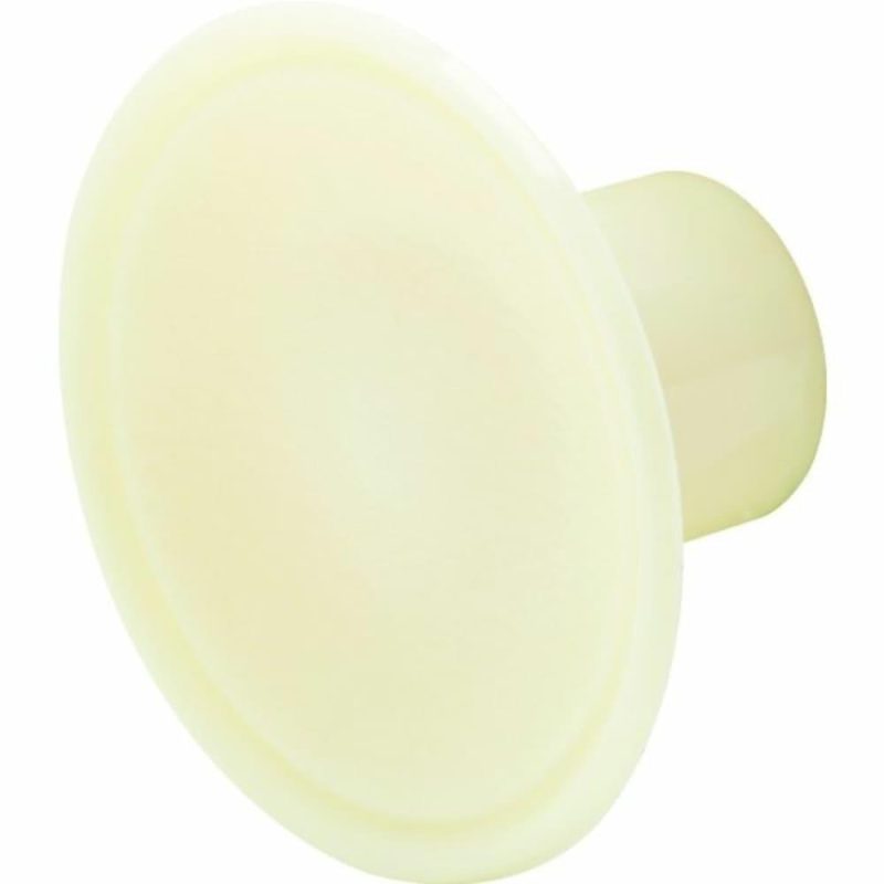 1-3/4″ Bi-Fold Door Knob Ivory, Package Of 10