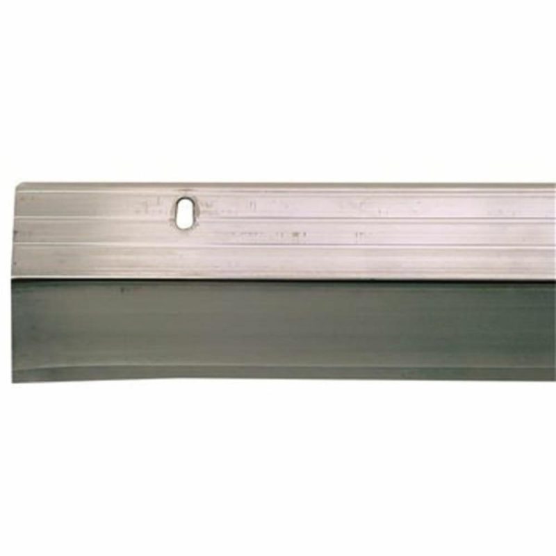 1-3/4 In. X 36 In. Silver Aluminum And Triple Seal Viny Door Sweep