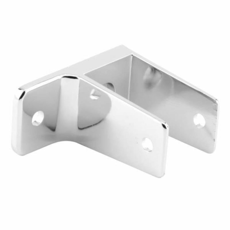 1-Ear Wall Bracket, 1-1/2 In. Hole Center, For 1 In. Panels, Dcst