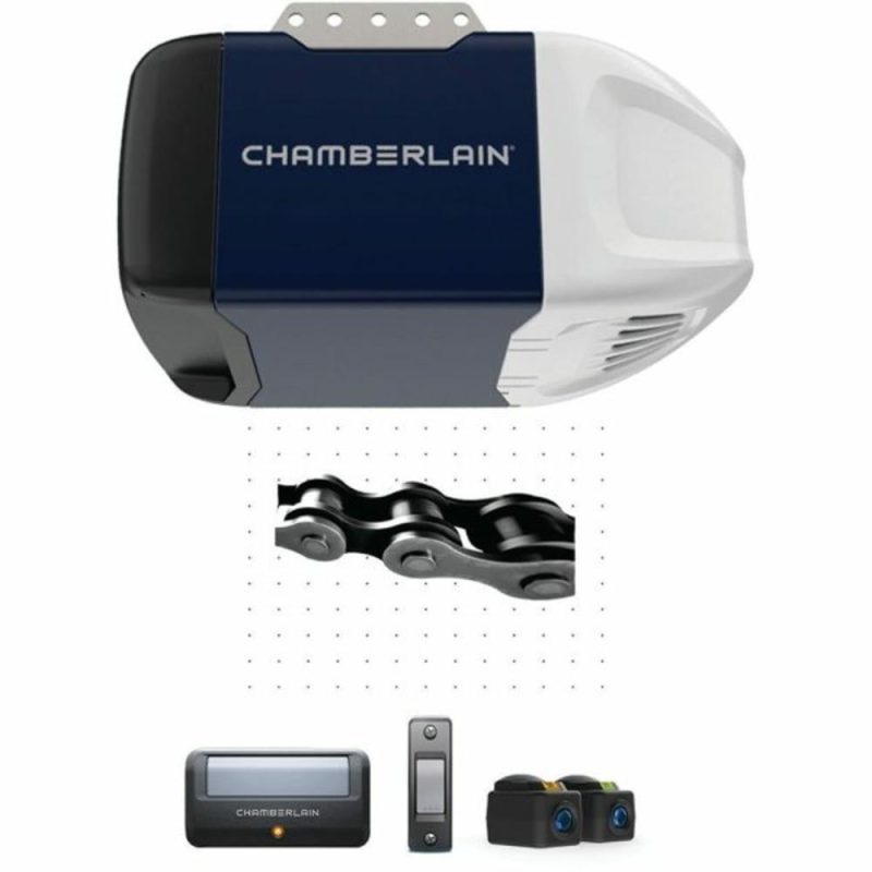 1/2 Hp Heavy-Duty Chain Drive Garage Door Opener