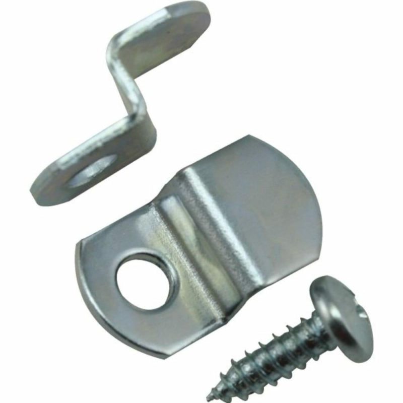 1/4″ Mirror Offset Clip Screws Included Package Of 100