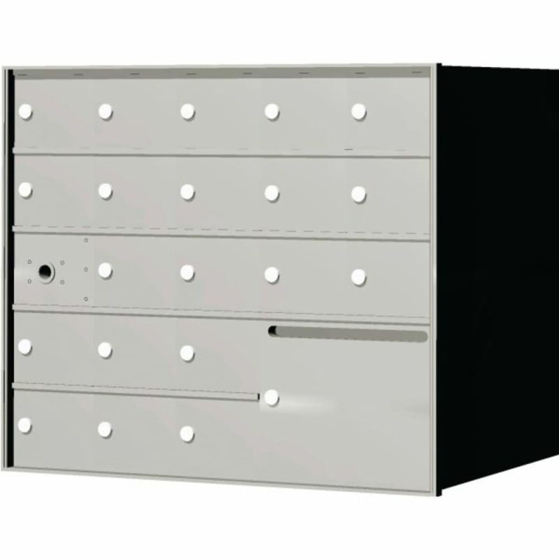 1400 Front Load Mailbox – 1 Master Door, 20 Mailboxes, 1 Outgoing