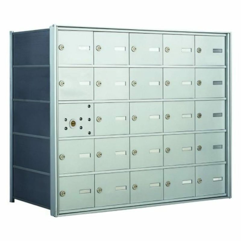 1400 Series Horizontal Front Load Mailbox 1 Master Door, 24 Mailboxes