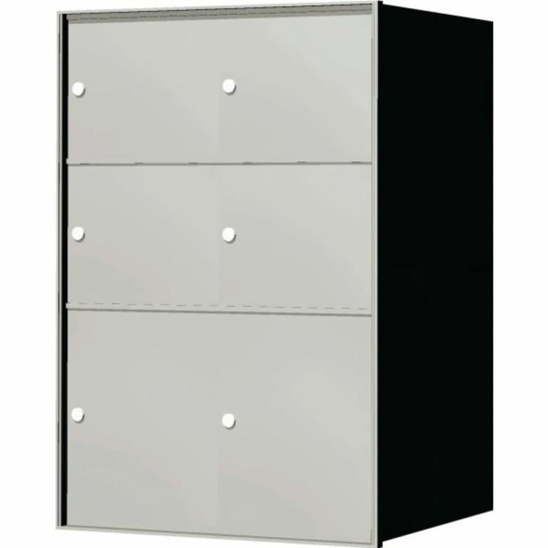 1400 Series Horizontal Front Load Mailbox With 6 Parcel Lockers