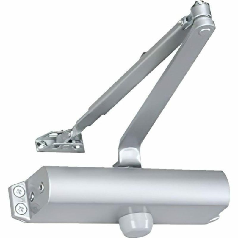 160 Series Door Closer, Non-Hold Open Arm, Adjustable Size 1-4, Aluminum