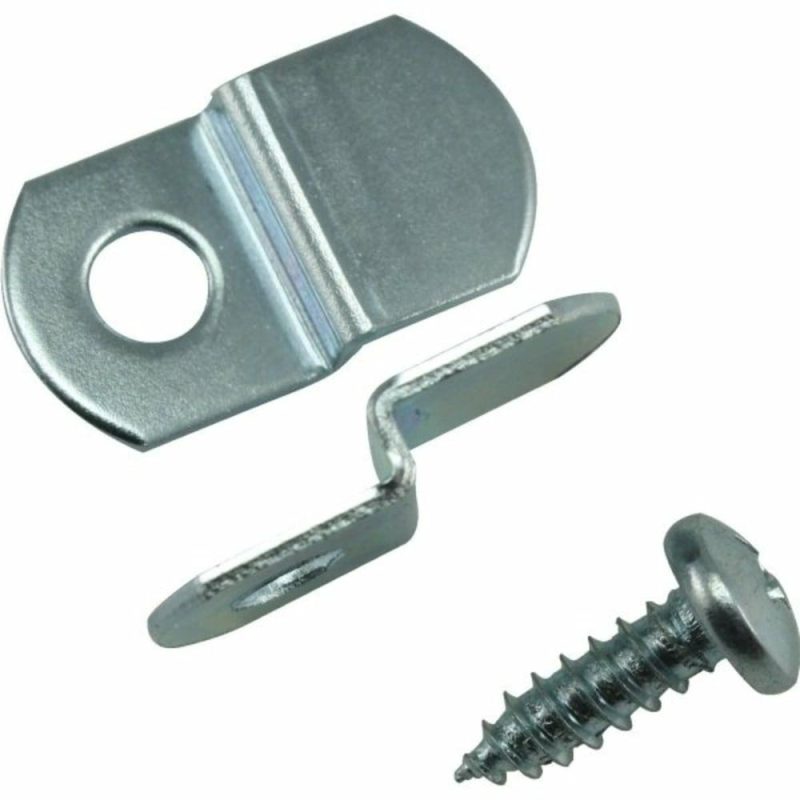 1/8″ Mirror Offset Clip Screws Included Package Of 100