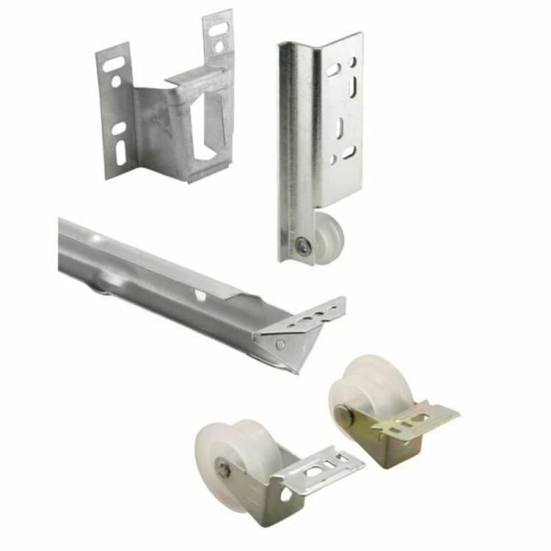 22-5/8in, Galvanized Stl, Mono-Rail Drawer Slide Kit