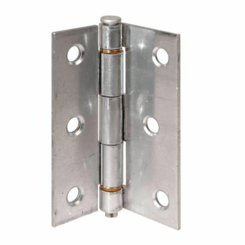 3 Inalum Screen Door Hingew/brass Oilite Bearings, Package Of 2