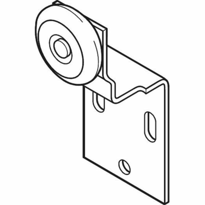 3/4″ Wheel Rear Wardrobe Roller Package Of 2