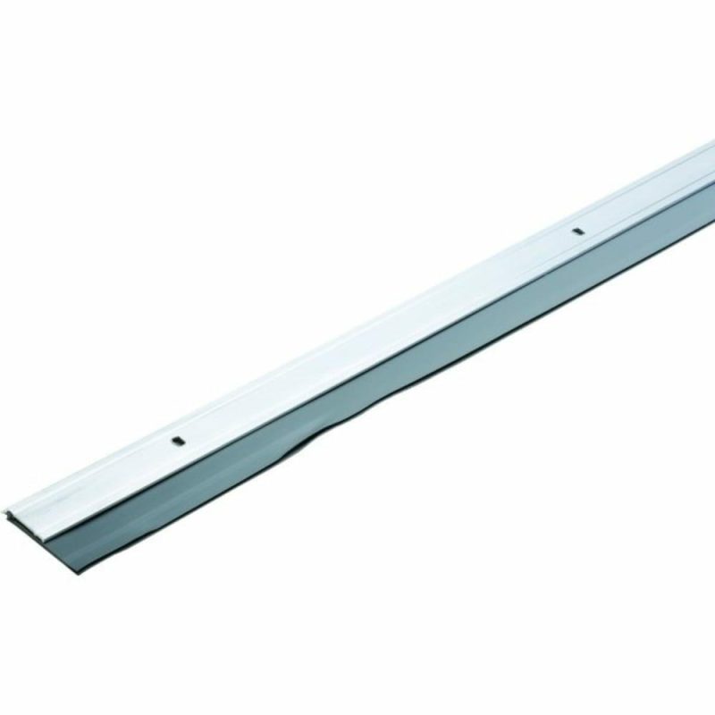 36″ Aluminum And Vinyl Door Sweep Aluminum