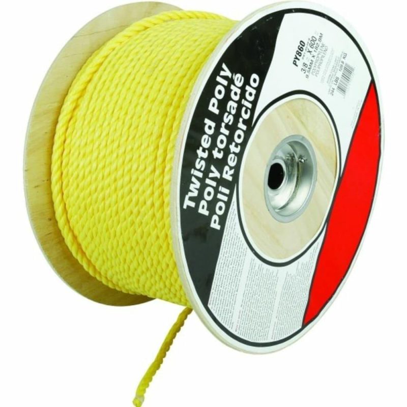 3/8 In. X 600 Ft. Twisted Polypropylene Rope