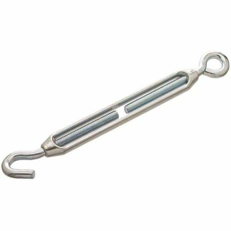 3/8″ X 10-1/2″ Zinc-Plated Turnbuckle Hook/eye