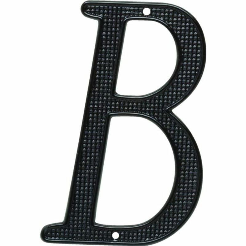 4″ Black Letter B, Package Of 2