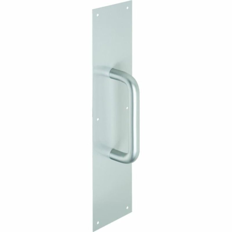 4 X 16 In Aluminum Heavy-Duty Door Pull Plate