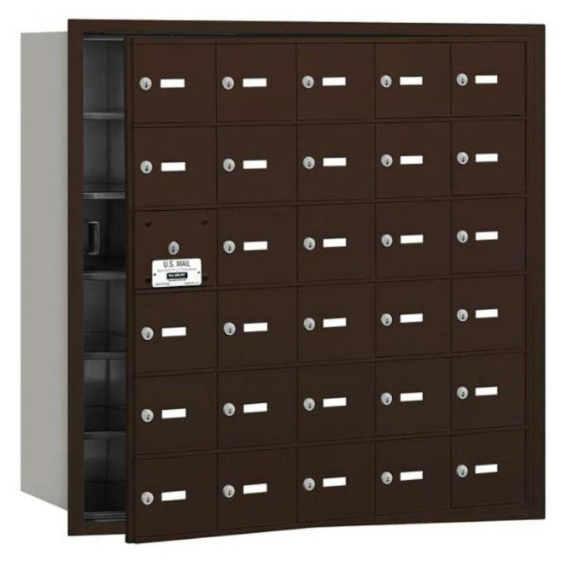 4b+ Horizontal Mailbox, 30 A Doors, 29 Usable, Bronze