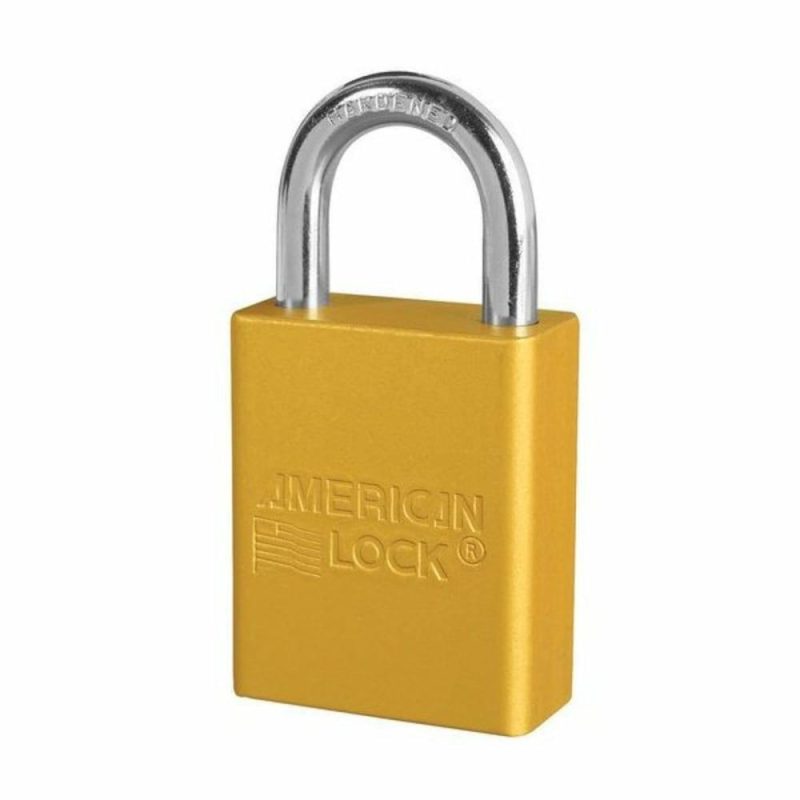 5 Pin Anodized Aluminum Tumbler Safety Padlock