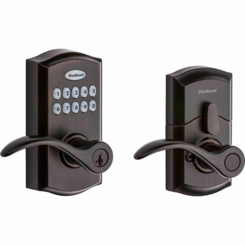 955 Smartcode™ Electronic Lever Smartkey Security™ Venetian Bronze