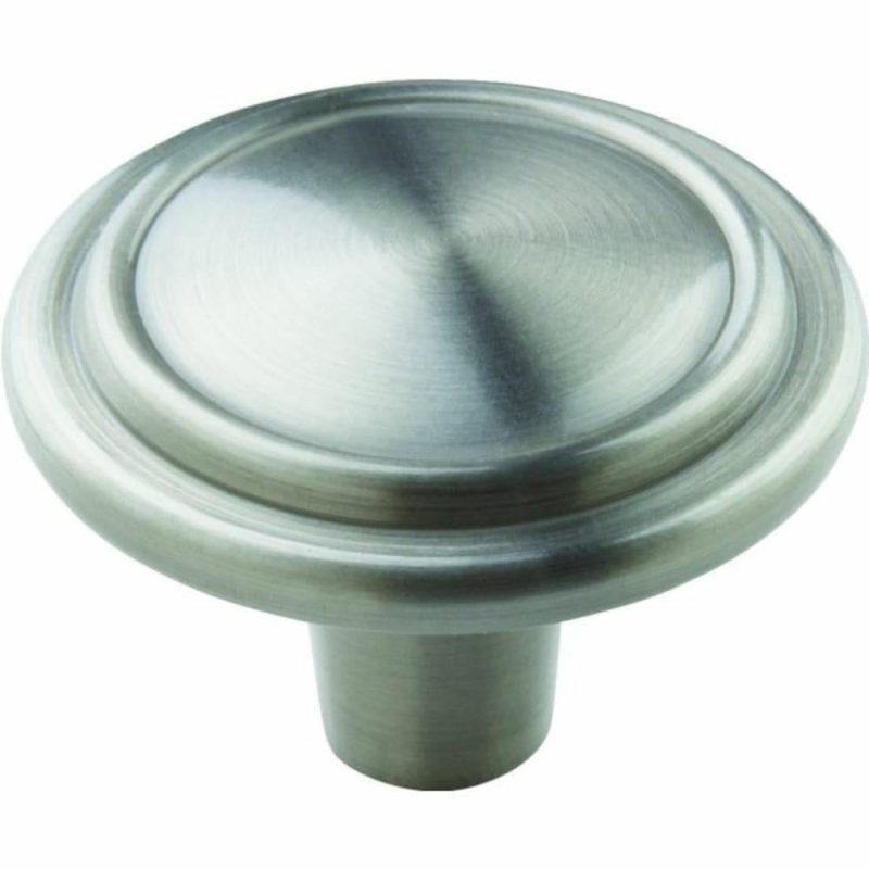 Allison 1-1/4″ Knob, Satin Nickel-Package Of 25