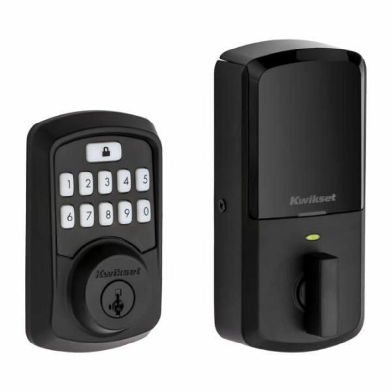 Aura Bluetooth Keypad Smart Lock Iron Black