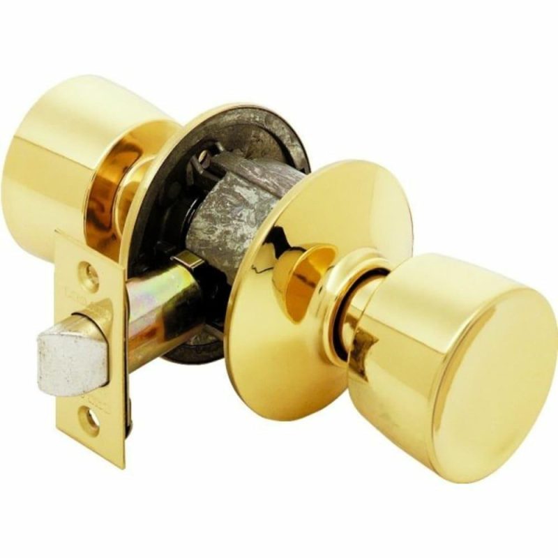 Bell F Series Knob, Passage, Grade Aaa, Bright Brass