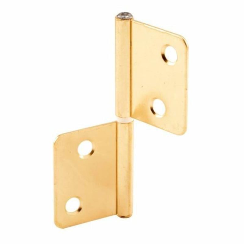 Bi-Fold Dr Hinges, Non-Ms, Brs Plated 1-Pair