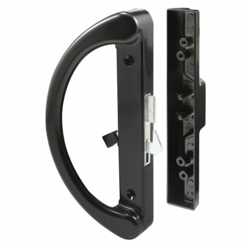 Blk Dcst, Hook Latch Sliding Dr Handle