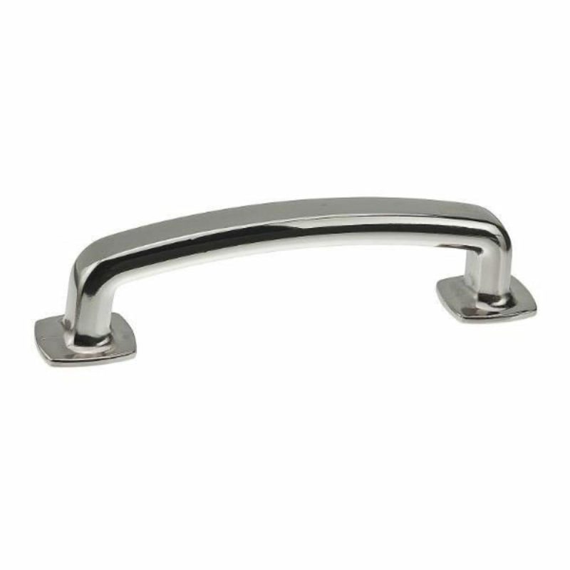 Cabinet Pull Polished Nickel Metal