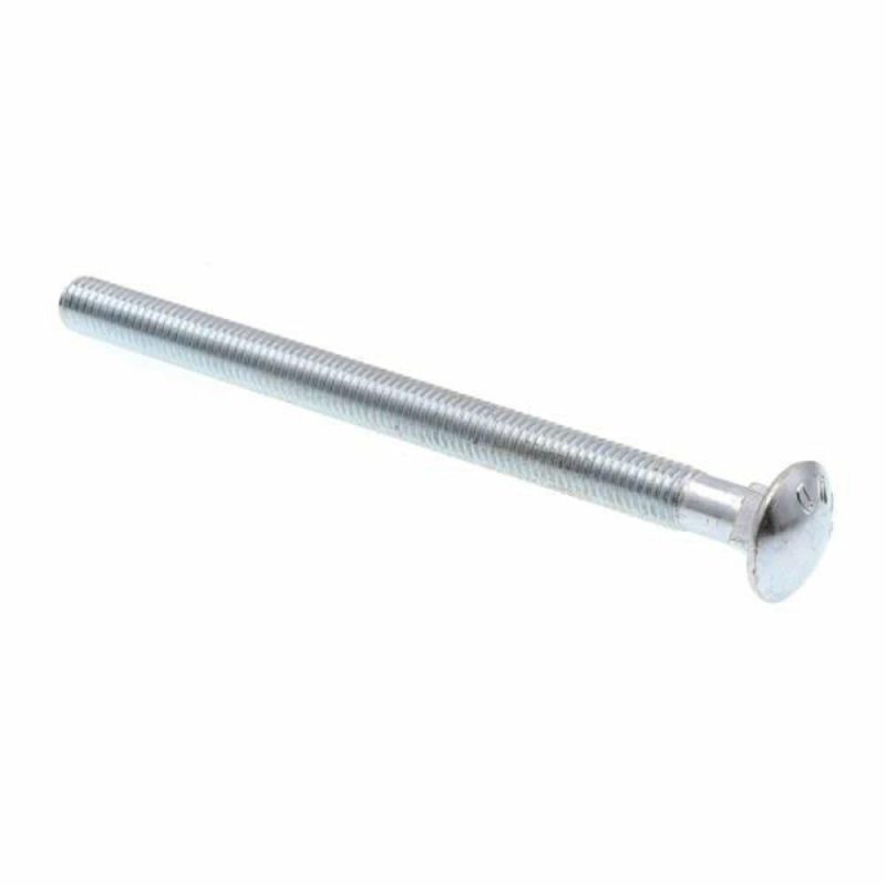 Carriage Bolts, .-13 X 7 In., A307 Grade A Zc Stl, Package Of 10