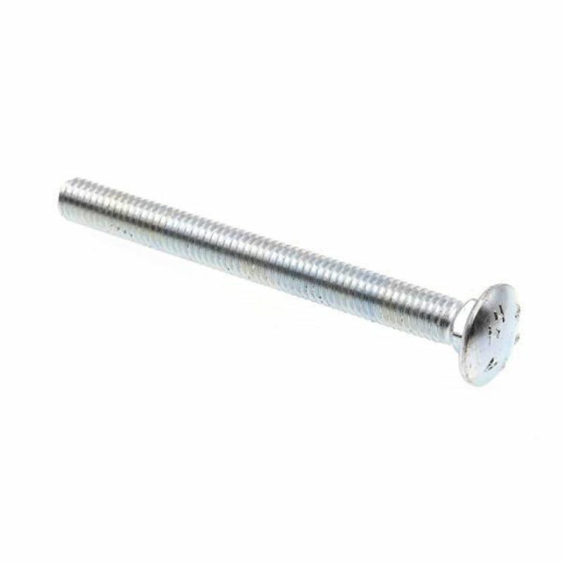 Carriage Bolts, -16 , A307 Grade Azinc, Package Of 25