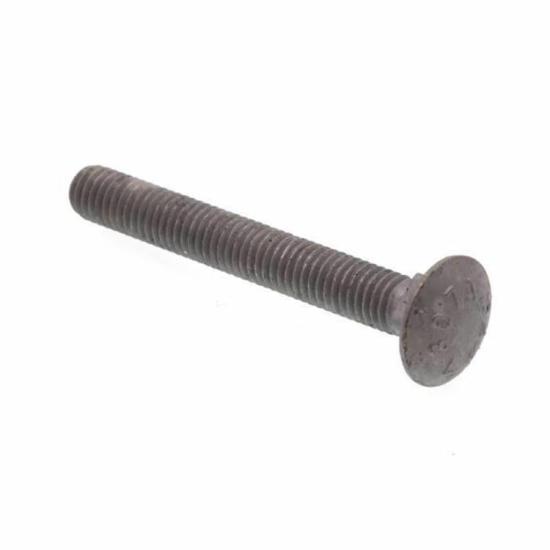 Carriage Bolts, A307 Grd A Galv Stl, Package Of 25