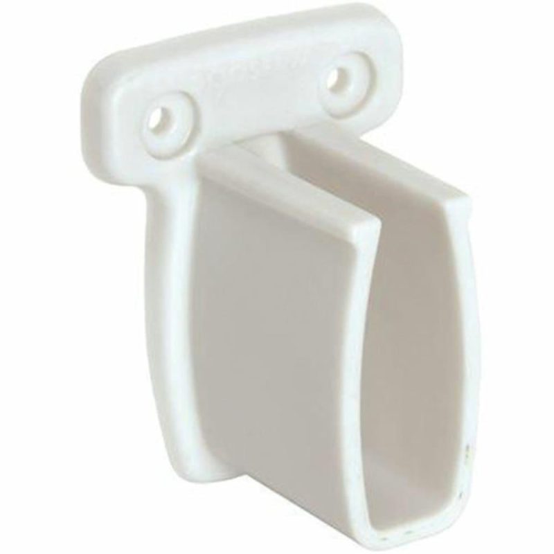 Closetmaid 1.75 In. White Plastic Heavy-Duty Shelf Bracket For Wire Shelving