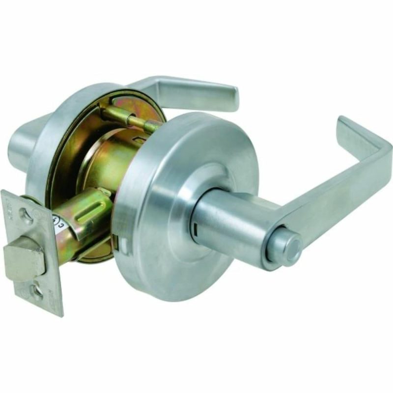 Commercial Liverpool Privacy Lever, Satin Chrome