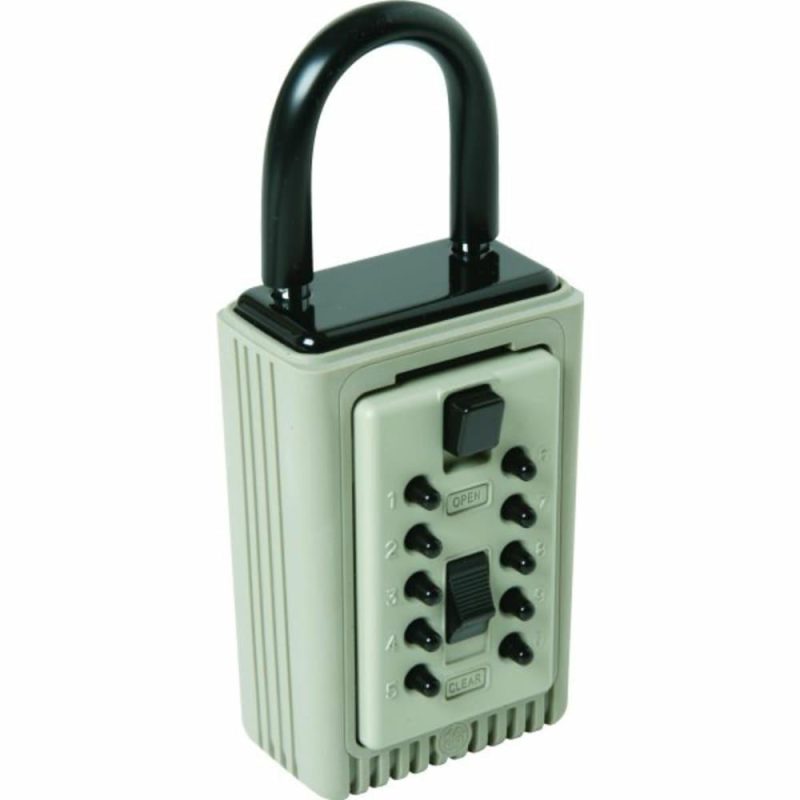 Commercial Push-Button Combination Door Key Lock Box