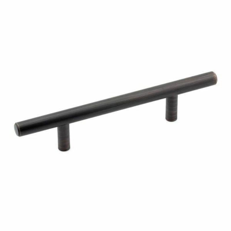 Contemporary Brushed Oil-Rub Bronze Cabinet Pull