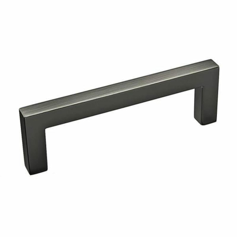 Contemporary Cabinet Pull Antique Nickel Metal