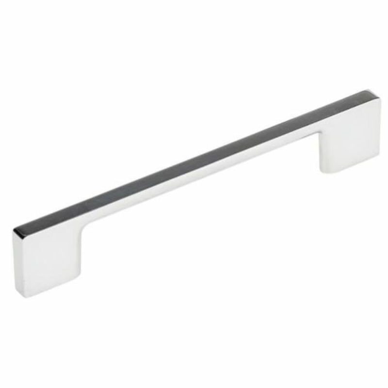 Contemporary Metal Pull, 5 1/32 In 128 Mm Chrome