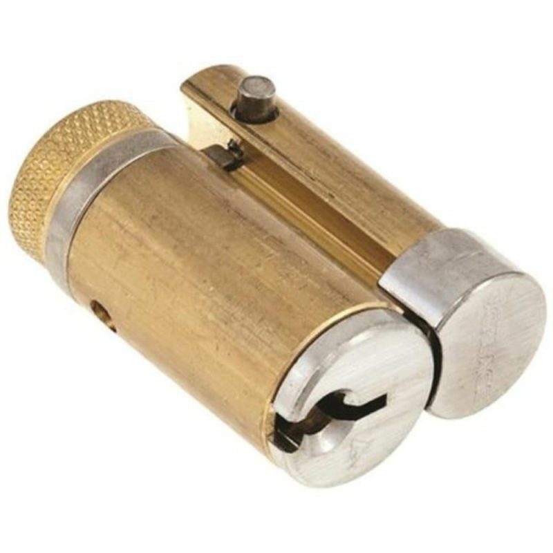 Conventional Removable Core Cylinder C Keyway In Satin Chrome