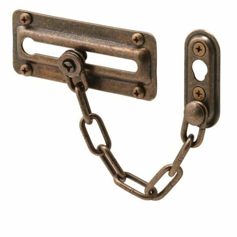 Defender Sec Antique Brass Chain Dr Guard