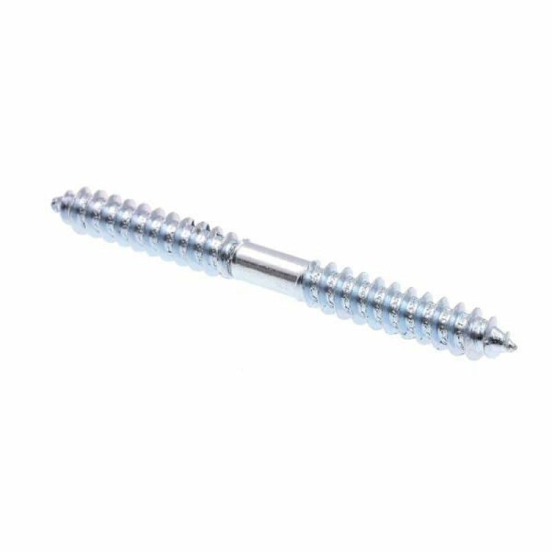 Dowel Screws, X 3- Plain Stl,package Of 10