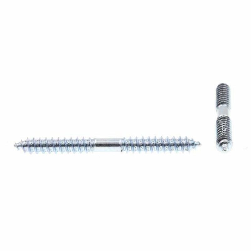 Dowel Screws, X 3- Plain Stl,package Of 10