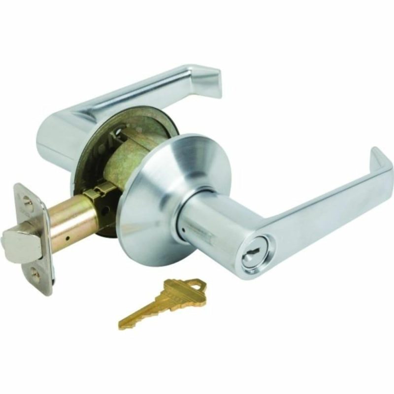 Elan F Series Lever, Entry, Grade Aaa, Satin Chrome