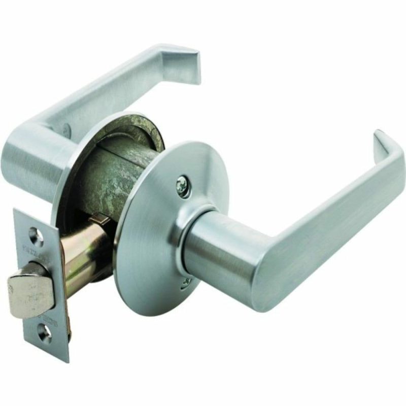 Elan F Series Lever, Passage, Grade Aaa, Satin Chrome