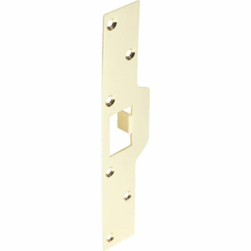 Entry Security Strike Plate Brass