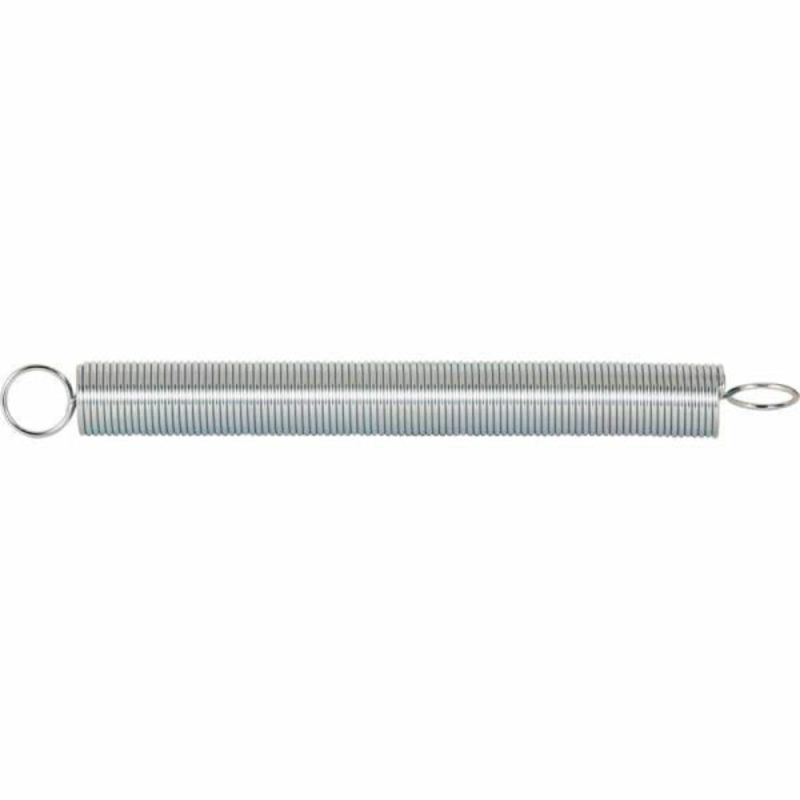 Extension Spring, Steel, Single Loop, Closed Package Of 2..