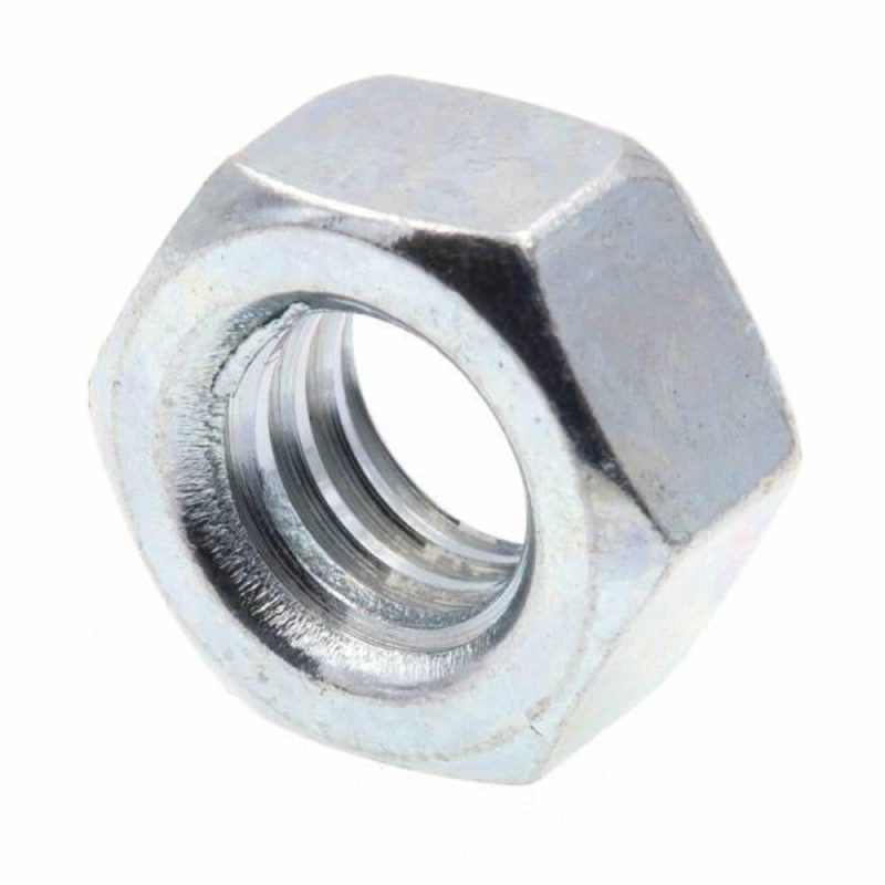 Finish Hex Nuts, A563 Grd A Zc, Package Of 50