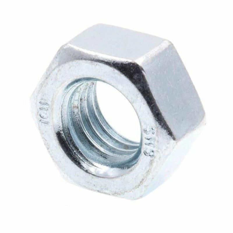 Finish Hex Nuts, Class 10m12-1.75, Zc Hardened Steel, Package Of 10