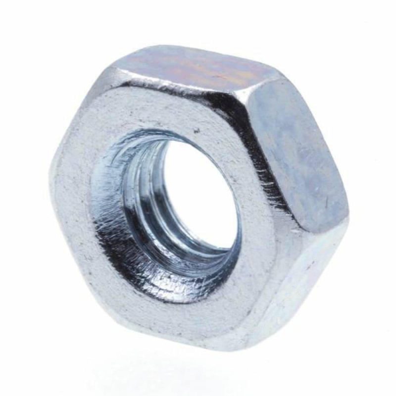 Finished Hex Nuts, Class 8 Met, M3-0.50, Zc Sl, Package Of 25