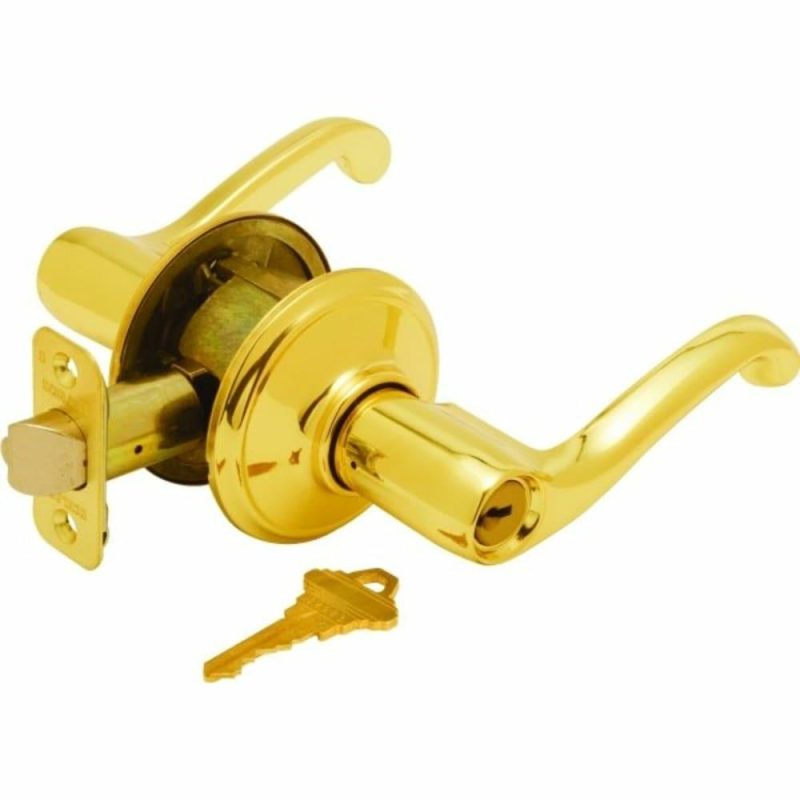 Flair F Series Lever, Entry, Grade Aaa, Bright Brass