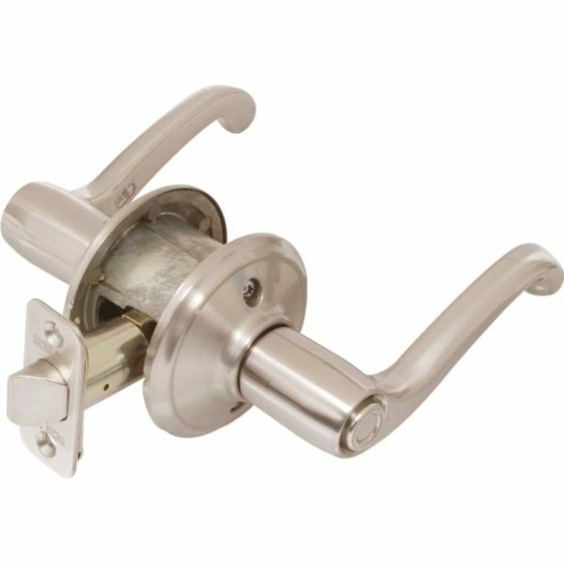 Flair F Series Lever, Privacy, Grade Aaa, Satin Nickel